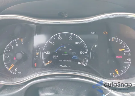 2014 Jeep Grand Cherokee Limited z USA, uszkodzony, nr VIN 1C4RJFBG1EC515922